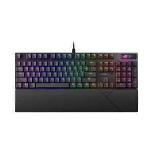ASUS ROG 스트릭스 스코프2 X 유선 기계식 게이밍 키보드 핫스왑 RGB 블랙