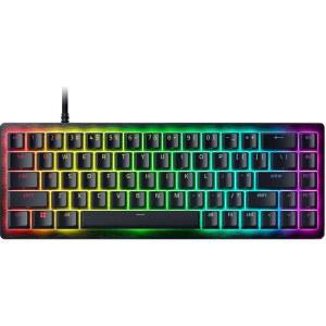 레이저 헌츠맨 V3 HE 미니 유선 게이밍 키보드 65% 마그네틱축 8000Hz RGB