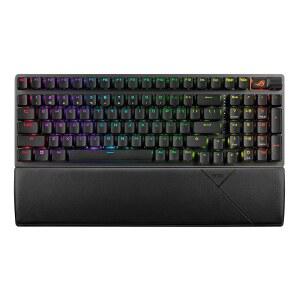 ASUS ROG 스트릭스 스코프2 96 무선 기계식 키보드 핫스왑 PBT RGB 블랙