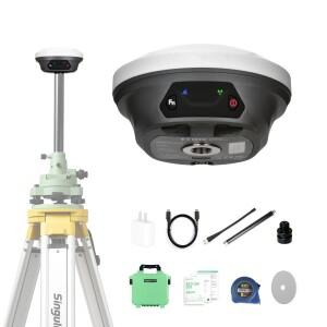 싱귤릭스YZ E1 라이트 베이스 스테이션 GNSS 수신기 RTK 토지 측량 장비 IMU 틸트 풀 지원 1년 보증