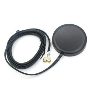 4G LTE GPS 2-in-1 캐비닛 안테나  전방향 포지셔닝  야외 방수 자동차 네비게이터  공중 수신기  SMA 3M