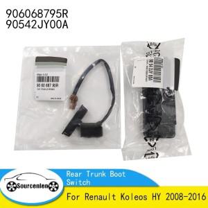 Renault Koleos HY 2008- 용 밴드 새  자동차 뒷 트렁크 부츠 스위치 커버 버튼 906068795 R 90542JY00A