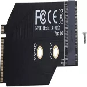 마이크로 트레이더스 블랙 2242~2280 NVMe M.2 PCIe 4.0 어댑터 카드 리전 고 2230/2242 2280 확장과