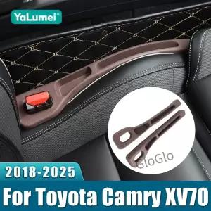 범용 카시트 갭 누출 방지 스트립 타 캠리 70 XV70 2018 2019 2026 2 개