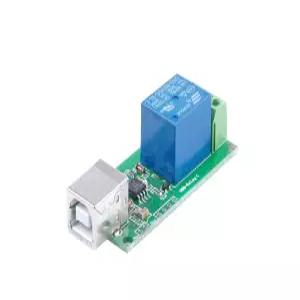 5V 1채널 10A PC USB 제어 스위치 릴레이 모듈 프리 드라이브 프로그래머블 컴퓨터 드라이버 지능형