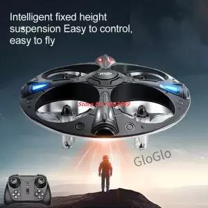 스마트 어태튜드 홀드 호버 미니 원격 조종 헬리콥터 UFO 2.4G LED 조명 리스 모드 RC 드론 쿼드콥터