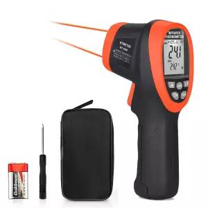 BTMETER BT-1800 비접촉 피로미터 고온 적외선 온도계 건 58°F 3272°F 50~1800°C DS 50 1 금속 용해로
