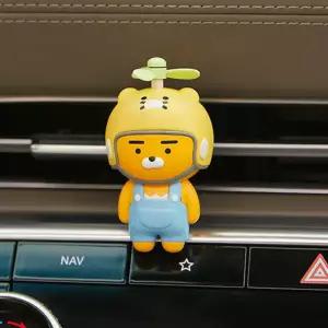 카카오프렌즈 차량용 캐릭터 방향제 날아라 고고싱 라이언 자동차방향제 첫차선물 차꾸