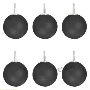 A0KA 6Pcs 소프트 스폰지 화살표 경량 폼 슈팅 화살촉은 휴대 성을 향상시킵니다 게임 연습을위한 안전 팁