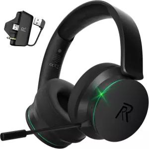 Xbox Series X S One PS5 스위치 Mac 블루투스 5.3 3D 서라운드 사운드 회전 가능한 이어머프 노이즈