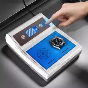 목공기계부품 AC 220V 다기능 시계 탈장 감지기 경보기 포함  전문 시계 수리 및 유지 관리 도구