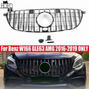 메르세데스 벤츠 W166 GLE63 AMG 2016-2019 프론트 그릴 범퍼 튜닝 액세서