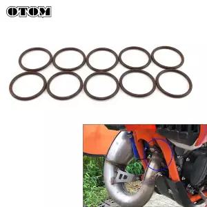 호환  OTOM 10 2 스트로크 배기 O-링 엔진 매니 폴드 켓 씰 불소 고무 0770380030 KTM SX XC 85 105 XCW