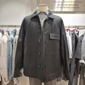 [본](마산점) BON 블랙 포르텍스 워크웨어 베이지 셋업 자켓 BN4FEA216BK