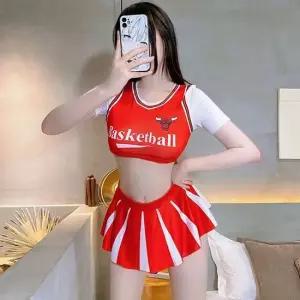 섹시치어리더 코레 섹시 망사 란제리 속옷 속옷소품 성인용