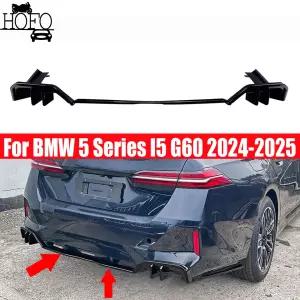 BMW 5시리즈 i5 G60 24-25 카본 파이버 룩 리어 범퍼 디퓨저 호환