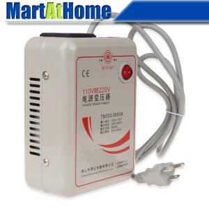 다운트랜스 500W AC 110V220V 스텝 업220V110V 변환 전압 변압기 다운 케이블 변환기 인치 28 콘센트