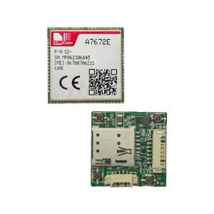 핫 재고 SIMcom A7672E-LASE CAT1 개발 코어 보드, 데이터+음성 LTE Cat1 모듈 지원