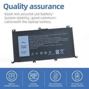 SUOZHAN 357F9 노트북 배터리 Dell Inspiron 15- 7000 7559 7566 INS15PD-1548B