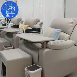 네일샵 전동 리클라이너 180도 뷰티 소파 높이조절