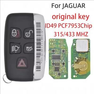 랜드로버 레인지로버 스포츠 이보크 보그, 재규어 XJ Xe XF 2010-2020 순정 OEM 스마트 리모컨 키 315/434