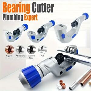 텔레스코픽 튜브 커터, 구리 알루미늄 황동 전문 디버링 도구 롤러 시스템, 4-32mm, 5-50mm