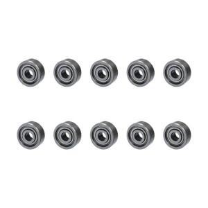 10pcs 인라인 롤러 스케이트 베어링 3x10x4mm 623zz 휠 보드 용 카본스틸 소형 볼