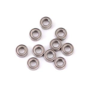 10개 3x6x2.5mm  시트 미니어처 모델 베어링 스틸 샤프트 MR63ZZ 미니 롤러