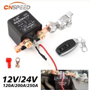 배터리차단기 120A 200A 250A 1224V 배터리 절연 릴레이 스위치 리모컨 차단기