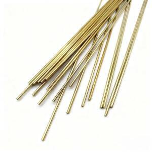 얇은 시트 파이프 저전류 용접 3Pc d2×250mm 황동 용접봉 천공 방지