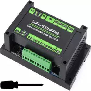 라즈베리 파이 컴퓨트 모듈 4 라이트/eMMC 시리즈용 UPS 장착된 웨이브셰어 산업용 IoT 5G/4G/LoRa 무선