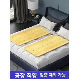 나무패드 허리보호 딱딱한 패브릭 침대패드 단단한