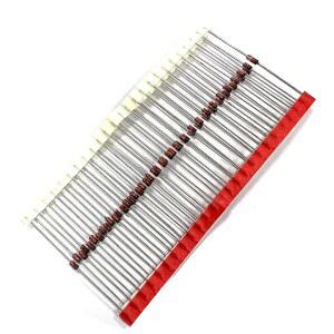 정류다이오드 50PCS 제너 다이오드 원본 1N4730A 1W 6V43V 1N4731 9V 3V9 3V DO41 4V3 1N4731A 1N47281N4755 1N4730
