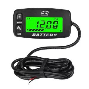 납축 배터리 젤 리튬 인산철 전원 맞춤형 NINE-RONG 12V 24V 36V 48V 표시등 LCD 용량 전압 모니터 게이지