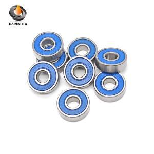 10pcs 608RS 소형 베어링 8x22x7mm ABEC-7 스케이트 보드 스쿠터 2RS 롤러