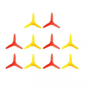 팬 리프 선박 모델 RC 보트 DIY 비행기 과학 및 교육 장난감을 위한 3개의 베인 80mm 모양이 있는 EUDAX