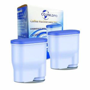 COJINLDFEI ESPRESSO 커피 머신 필터 PHILIPS AQUACLEAN 필터 3200 / 4300 1200 5400CA6903 10 00 01 22 47 (2개 세트)와 호환