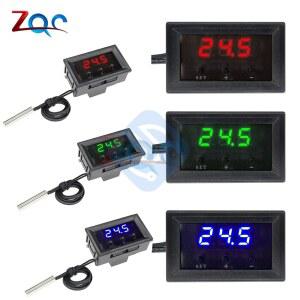 자동온도조절기 DM 미니 LED 디지털 온도 프로브 센서 제어 12V NTC 모듈 스위치 조절기 방수