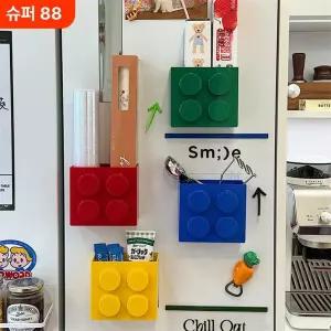 자석 사각 블럭 벽돌 바퀴 구공일엠 마그네트 조립