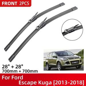 Ford Escape Kuga 용 전면 와이퍼 블레이드 2013-2018 앞 유리 윈드 스크린 창 28 + 2013
