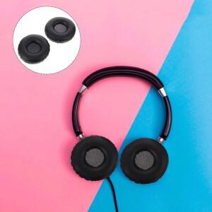 AKG K450 Q460과 호환되는 1쌍 헤드셋 이어패드 프리미엄 메모리폼 쿠션 부드럽고 편안한 소음 차단 기능