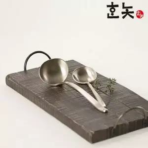 [하프클럽/셀럽하우스]수공예 유기 국자 신선로 유기 소스 국자 테이블웨어 전골 방짜
