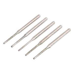 드릴링 쥬얼리 유리 다이아몬드 코팅 비트 1.0mm 헤드 직경