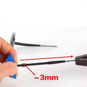 자동차 오토바이 범용 튜브리스 타이어 펑크 수리, 버섯 플러그 패치, 껌 도구, 3.6mm 24 개