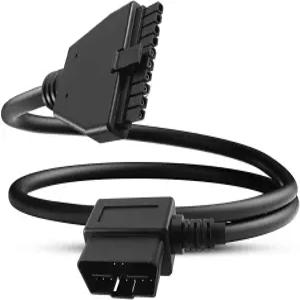 TIKSCIENCE OBD2 16핀-10핀 진단 어댑터 케이블 - PT30 ELD 로그북용 ECM 및 DOT 준수 화물 여객기 켄워스