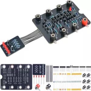 NE555 시뮬레이션 납땜 프로젝트 키트 호흡 LED 모듈 포함된 PEMENOL DIY 전자 초보자를 위한 스루홀 부품