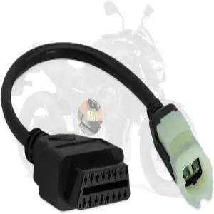 가와사키 모터사이클 4핀~16핀 OBD 진단 케이블 Z250/Z650/Z1000/ER6N/EX650F/닌자400 ECU 프로그래밍용
