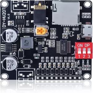 20W 음성 재생 모듈 PEMENOL DC 6-35V 사운드 보드 USB 다운로드 가능 음악 플레이어 24비트 DAC 출력 MP3
