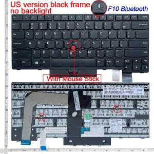 레노버 씽크패드용 영어 백라이트 키보드, T470, 01AX569, 01HX419 US