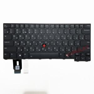 Lenovo ThinkPad T14 GEN 5 6,L14 6, SN21M38274 SN3C01B00 노트북 RU용 미국/러시아 백라이트 키보드